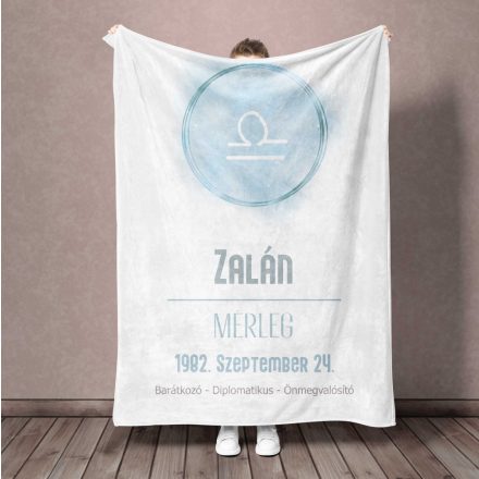 Horoszkóp takaró - Mérleg (választható szín)