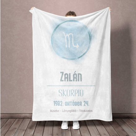 Horoszkóp takaró - Skorpió (választható szín)